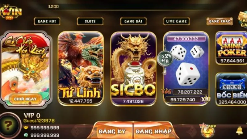 Dễ dàng đăng ký và tham gia vào kho Game Bài Iwin