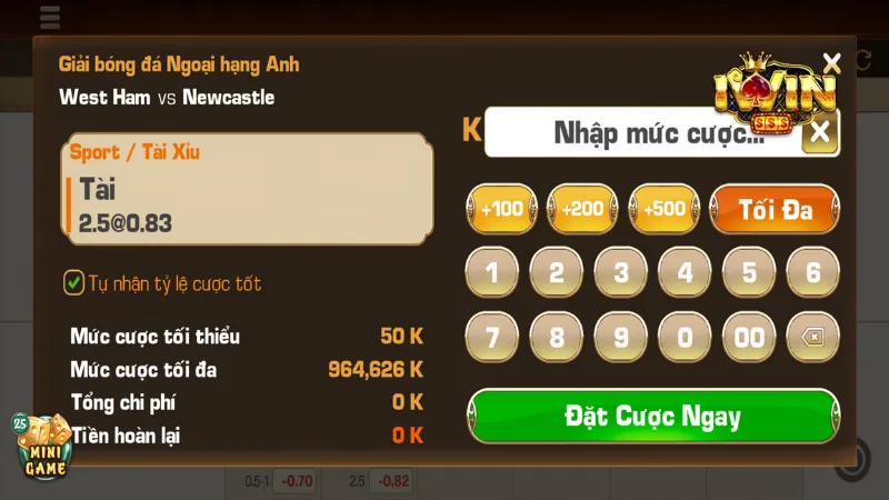 Quy trình tham gia đặt cược tại Iwin cho người mới