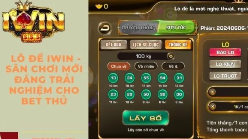 Tìm hiểu lô Iwin ăn bao nhiêu